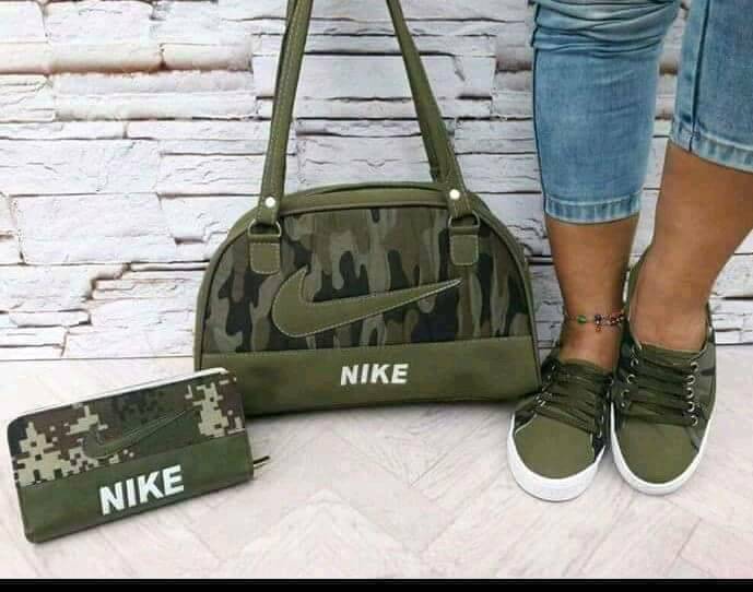 nike purse with matching shoes